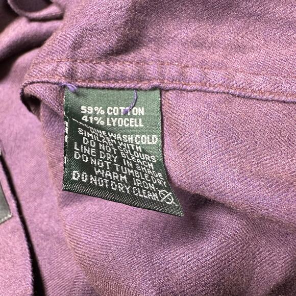Rodd & Gunn NWT Sports Fit Albini Fabrics Purple Men's Button Up Dress Shirt 2XL - Picture 6 of 9